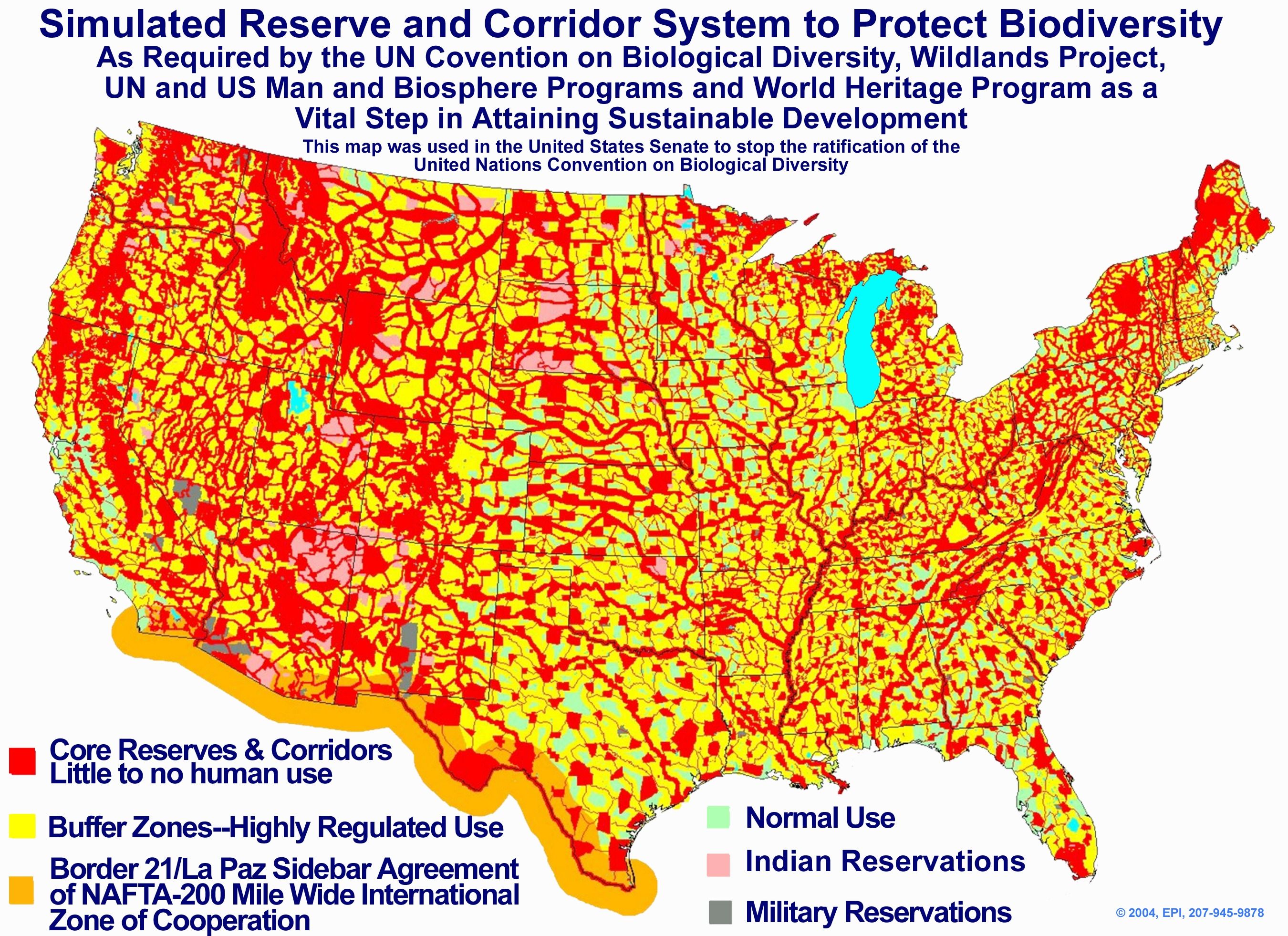 Agenda 21 Map